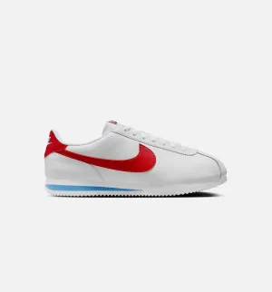 Cortez Forrest Gump Mens Lifestyle Shoe - White/Varsity Blue/Varsity Red Sandal Maintenance