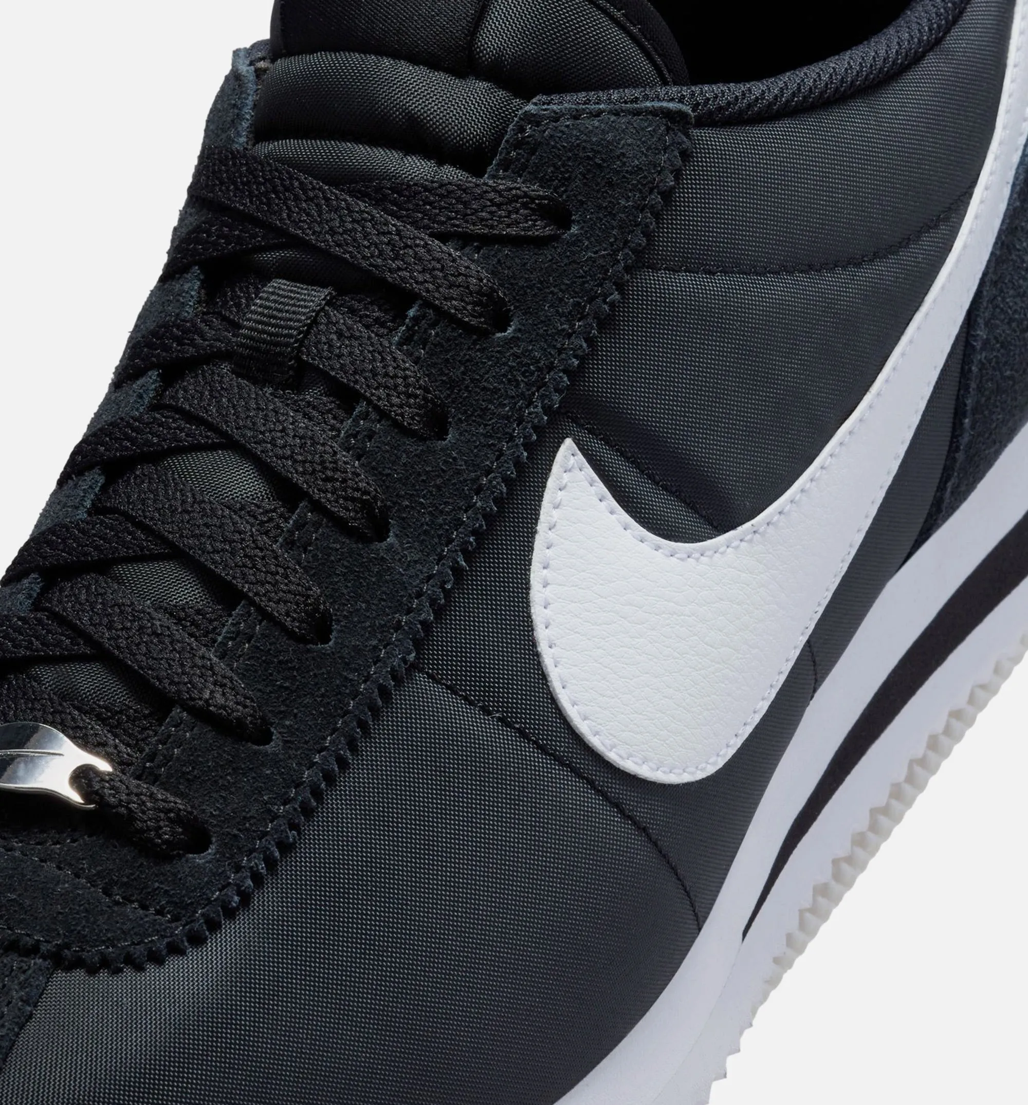 Comfortable Cheek Cortez Txt Mens Lifestyle Shoe - Black/White
