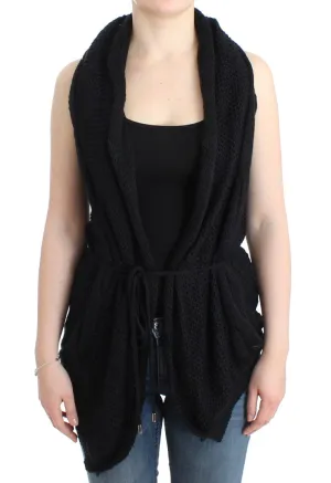 Cardigan femme sans manches en tricot Costume National