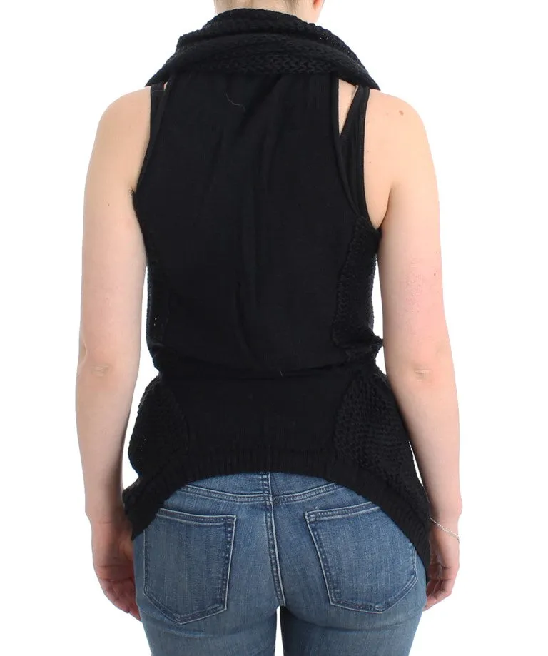 Cardigan femme sans manches en tricot Costume National