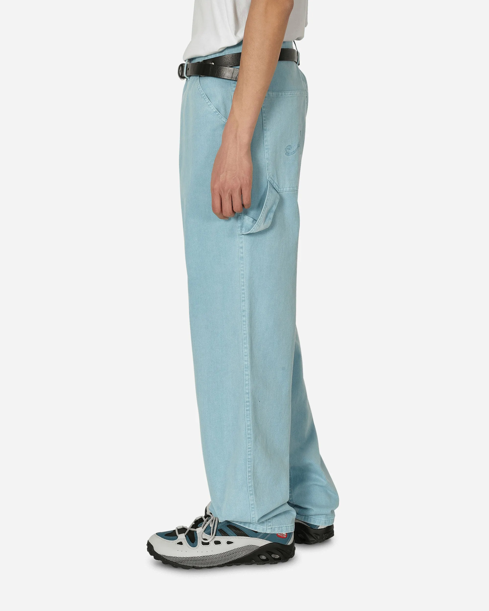 Inspiring Cotton Painter Pants Blue