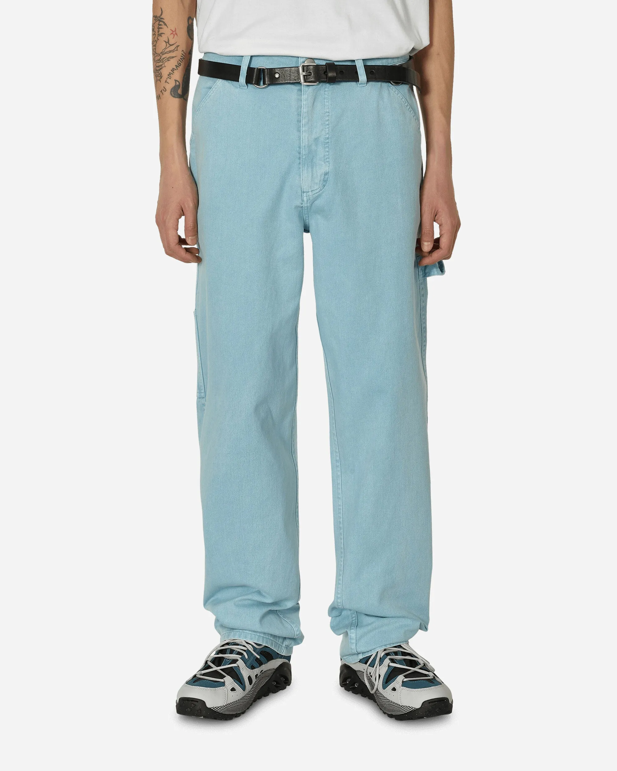High Visibility 3D Printing Marketplace Partnership Cotton Painter Pants Blue