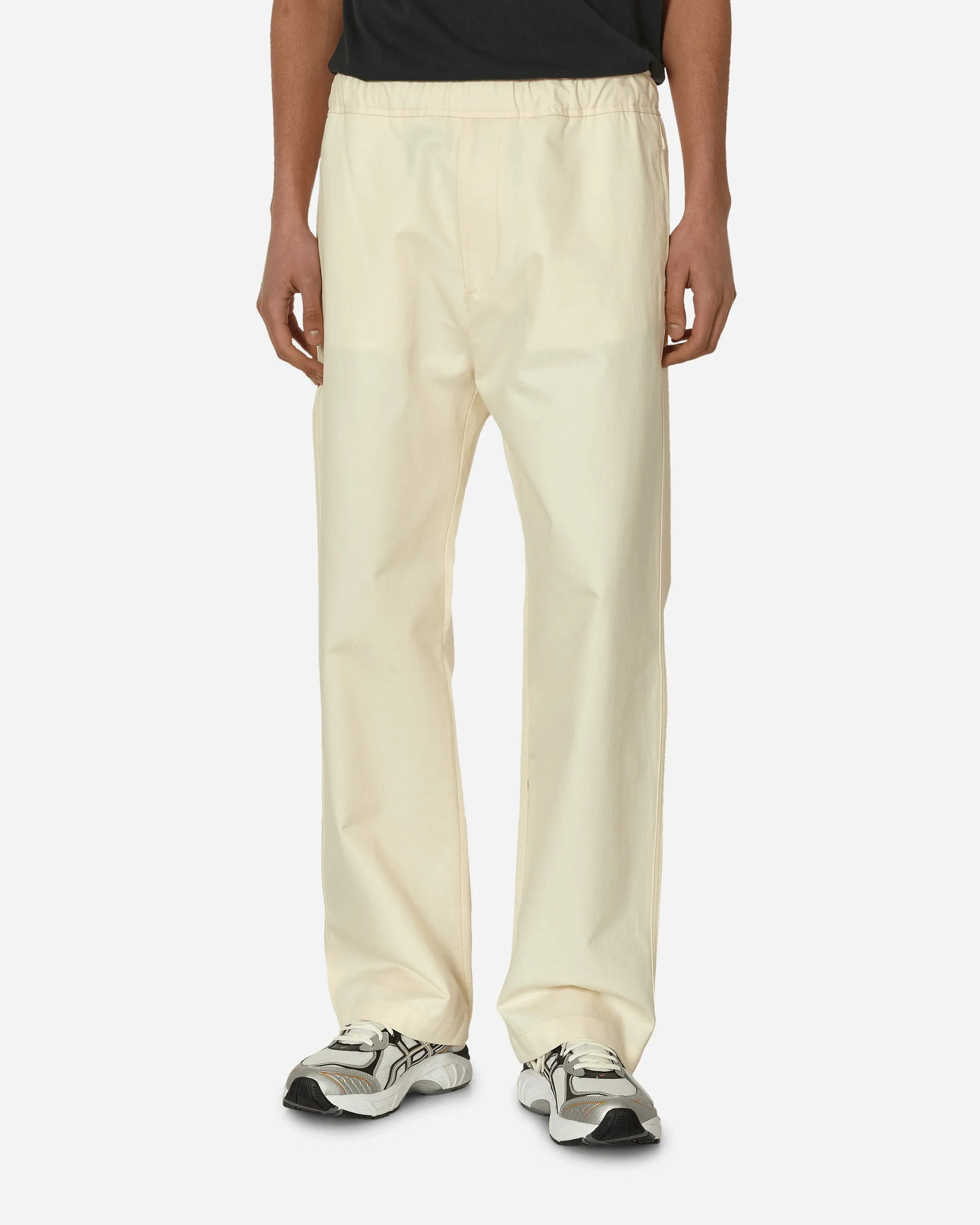 Pillowcase Cotton Poplin Trousers Beige