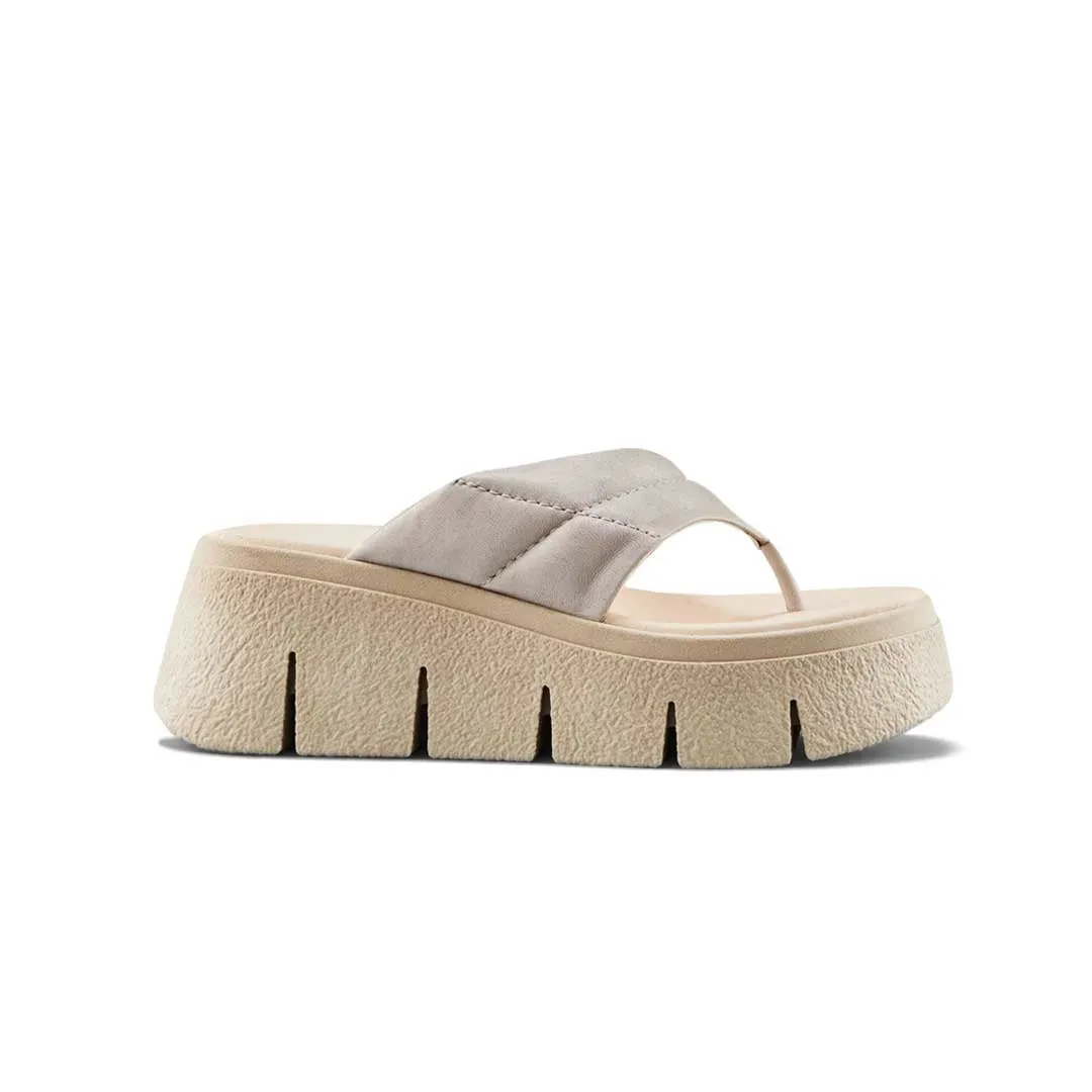 Cougar - Sandales compensées à lanières en cuir Luxmotion pour femmes (ABBA-OAT)