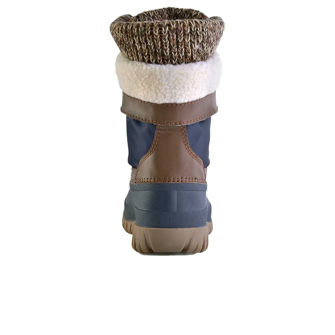 Cougar - Bottes d'hiver pour femmes en nylon Creek (CREEK-NVY)