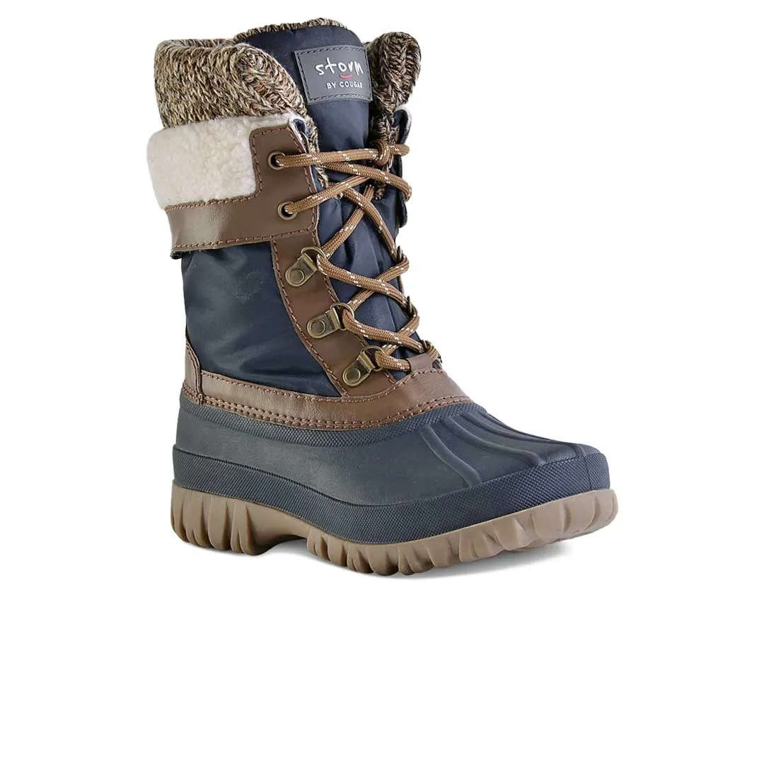 Cougar - Bottes d'hiver pour femmes en nylon Creek (CREEK-NVY)