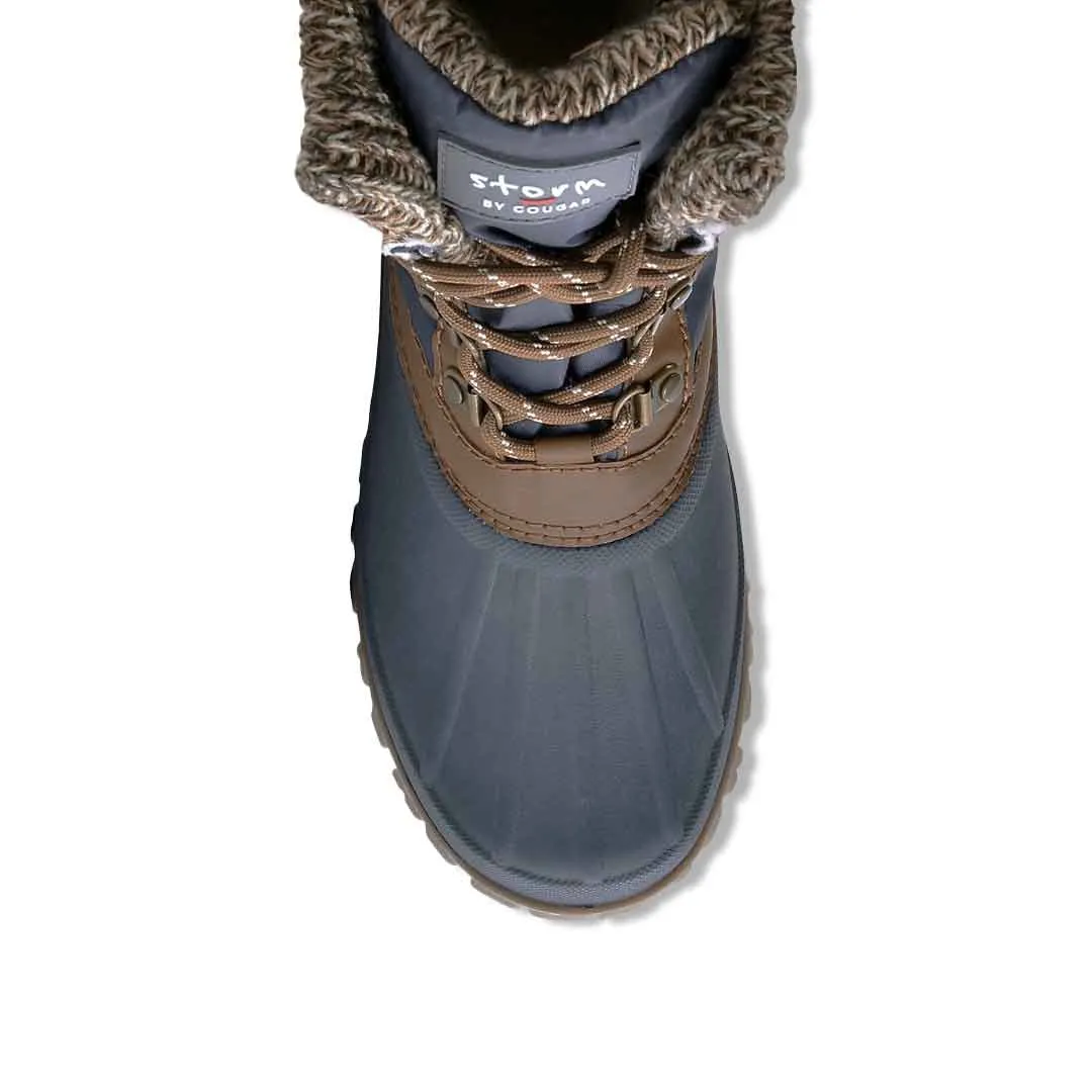 Cougar - Bottes d'hiver pour femmes en nylon Creek (CREEK-NVY)