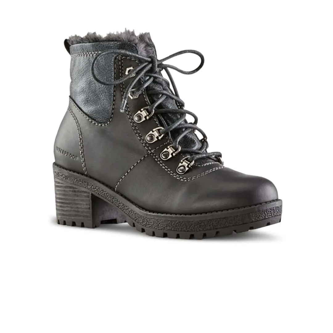 Cougar - Bottines en cuir Dixon pour femme (DIXON-BLK)
