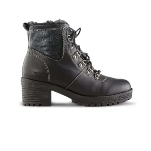 Cougar - Bottines en cuir Dixon pour femme (DIXON-BLK)