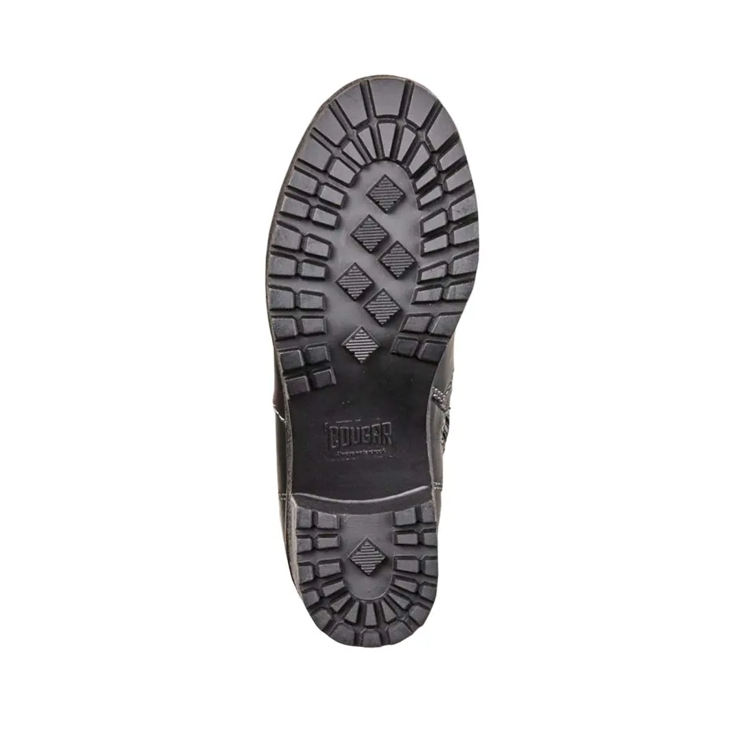 Cougar - Bottines en cuir Dixon pour femme (DIXON-BLK)