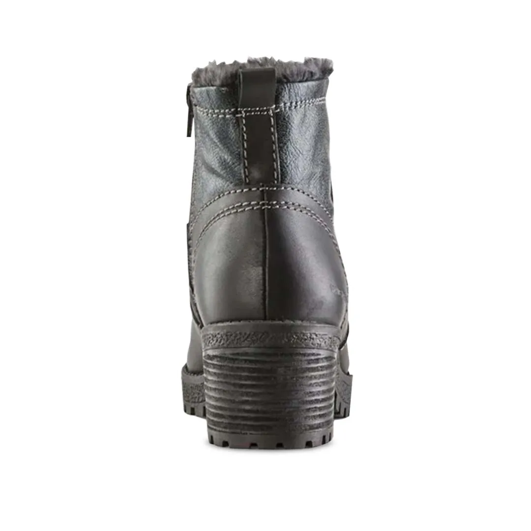 Cougar - Bottines en cuir Dixon pour femme (DIXON-BLK)