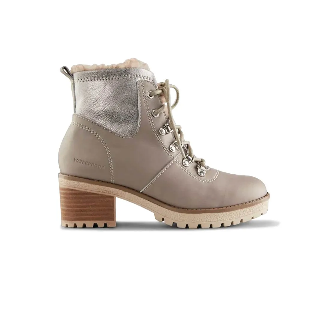 Cougar - Bottes en cuir Dixon pour femme à la cheville (DIXON-MUSHROOM)