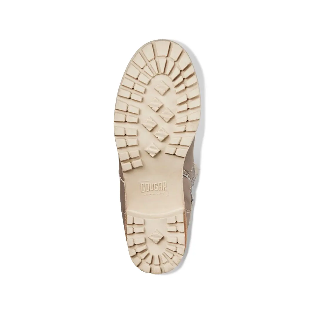 Cougar - Bottes en cuir Dixon pour femme à la cheville (DIXON-MUSHROOM)
