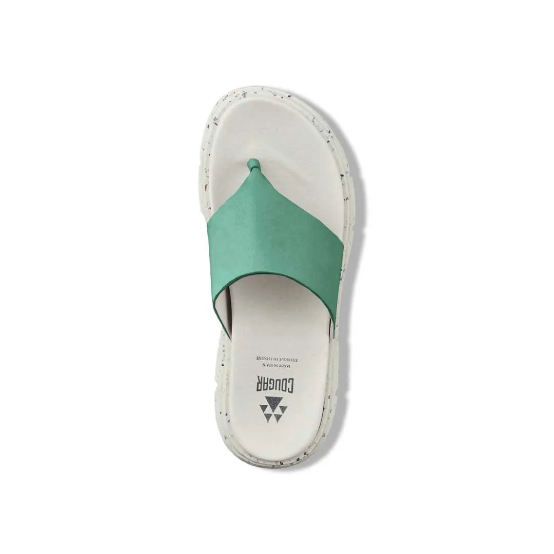 Cougar - Sandales à lanières en cuir Luxmotion Ponyo pour femme (PONYO-TURQ)