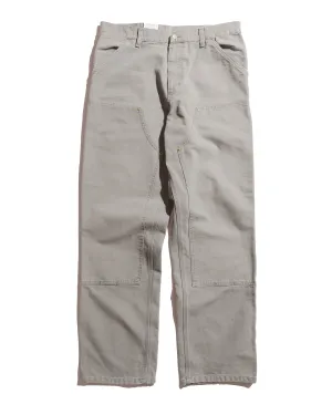 Carhartt W.I.P. Double Knee Pant Canvas Dusky Beige Stone Canvas Comfortable Foundation Concept Brand Acquisition