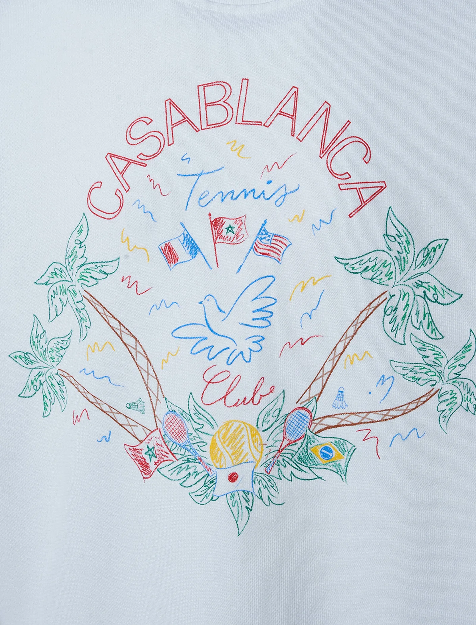 Accessibility Three-Piece Crayon Tennis Tee