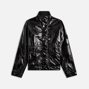 Stone Island Mussola Gommata-Tc Garment Dyed Jacket - Black Help