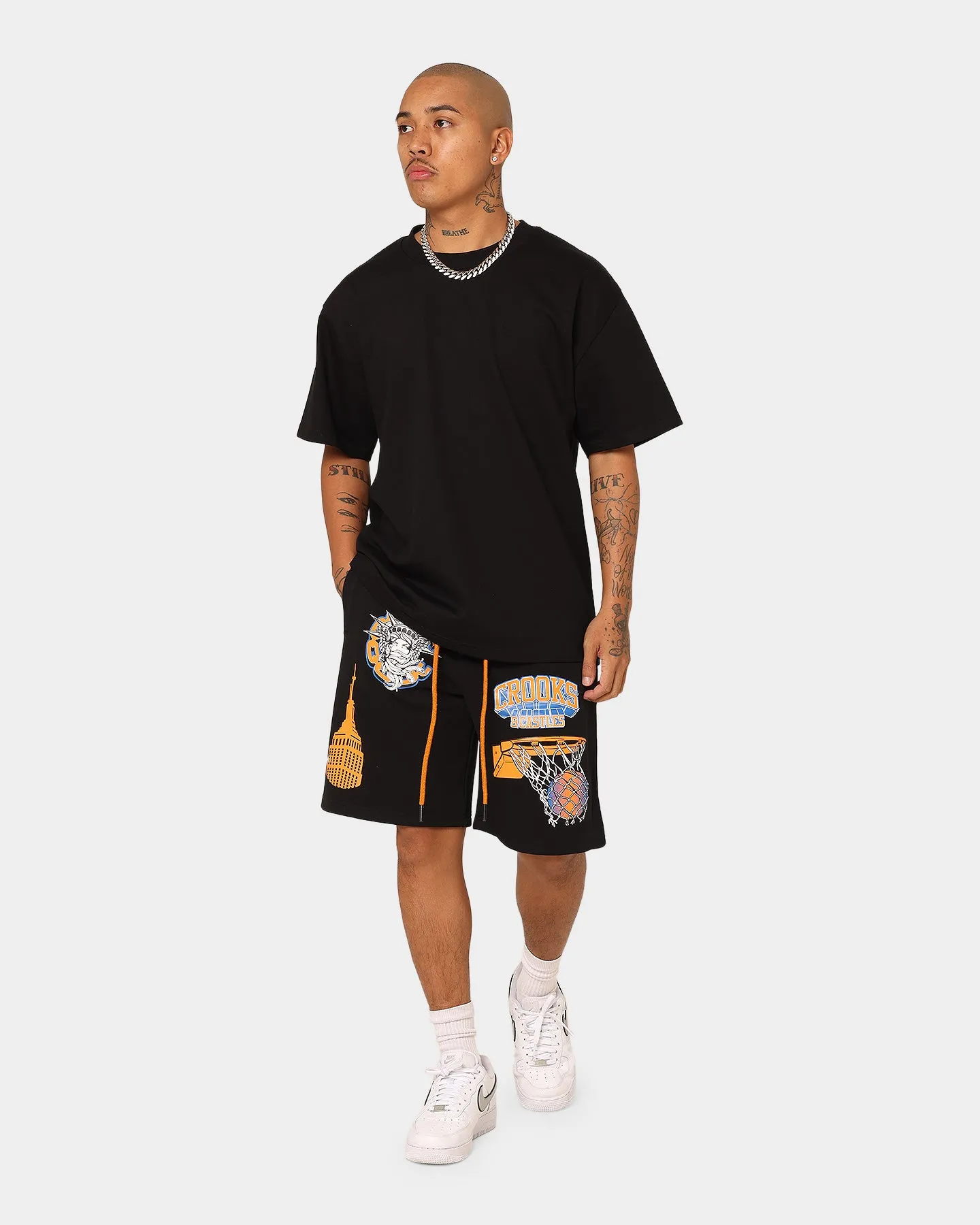 Crooks & Castles NY Short Noir