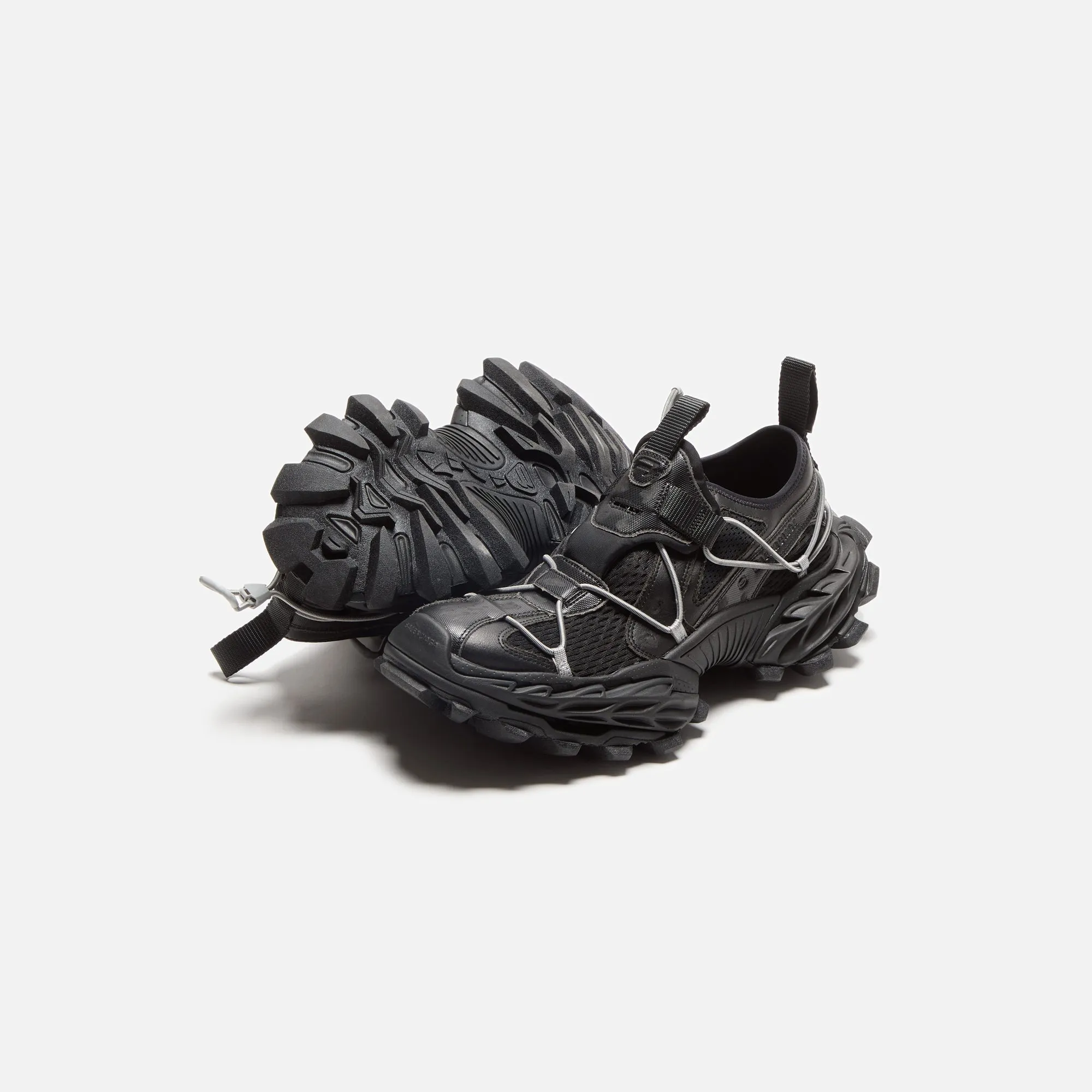Walk with Purpose Fuel Your Fire Balenciaga Hike Sneaker - Black