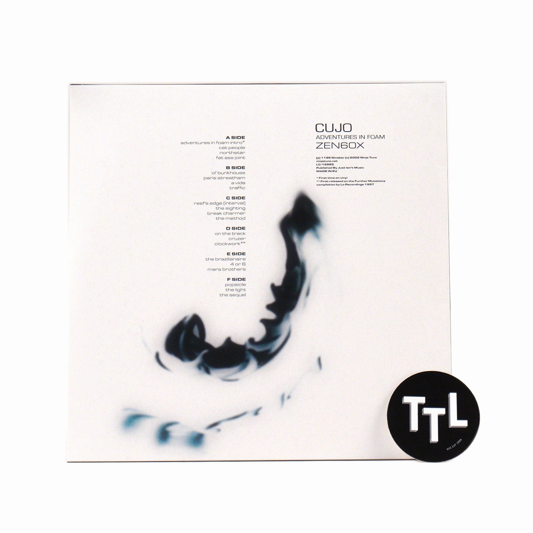Cujo: Adventures In Foam (Amon Tobin) (Colored Vinyl) Vinyl 3LP