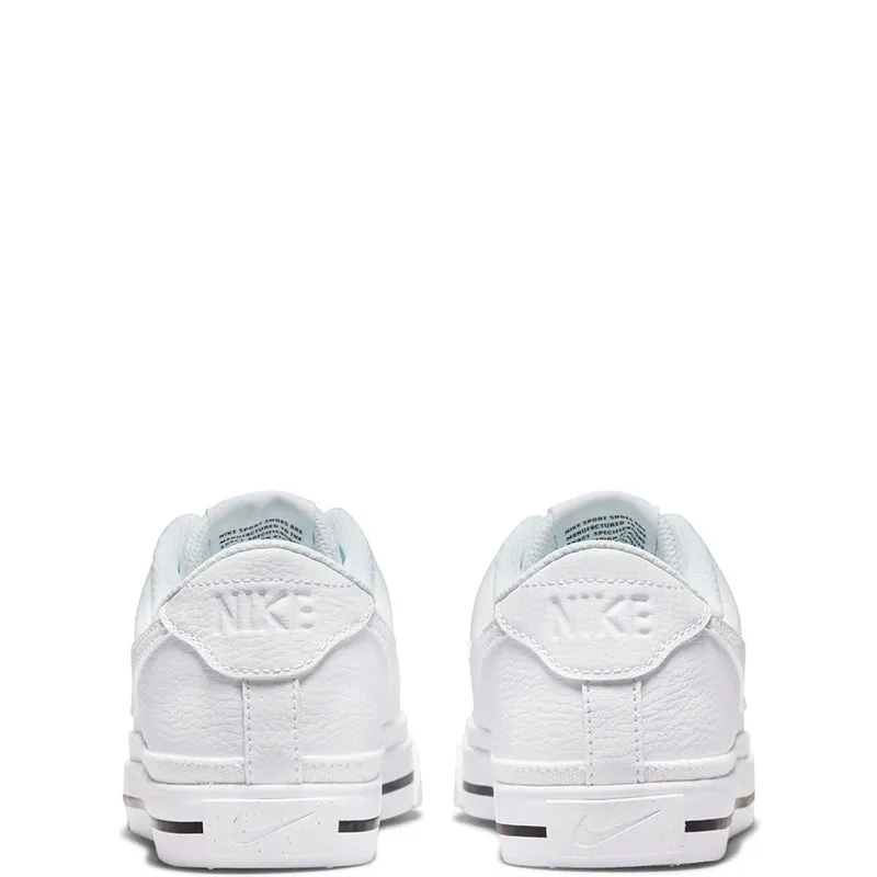 Nike Women'S Court Legacy Next Nature Padded Tongue Edge Detail