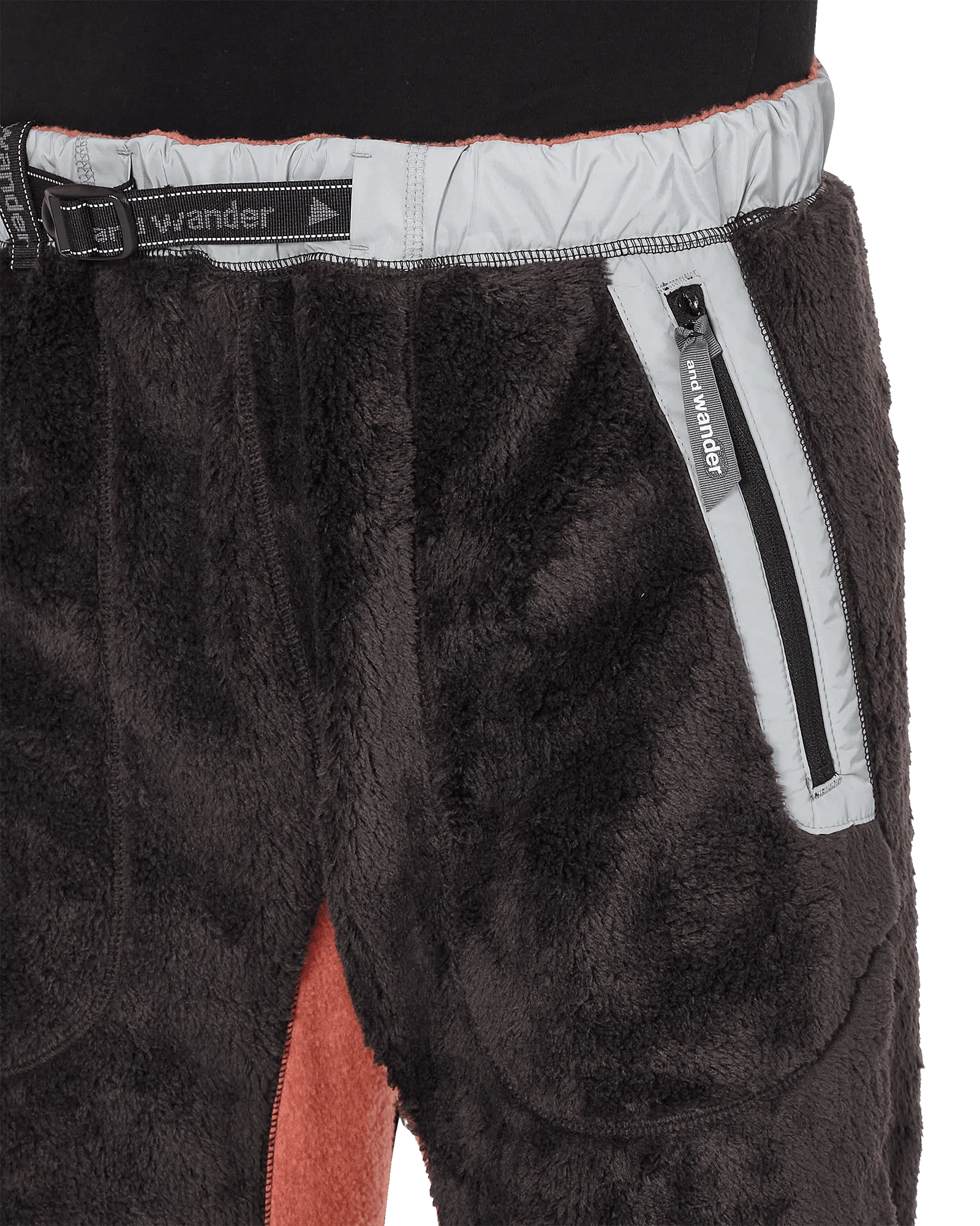 Slam Jam High Loft Polartec Fleece Pants Black Hood With Eco-Friendly Materials