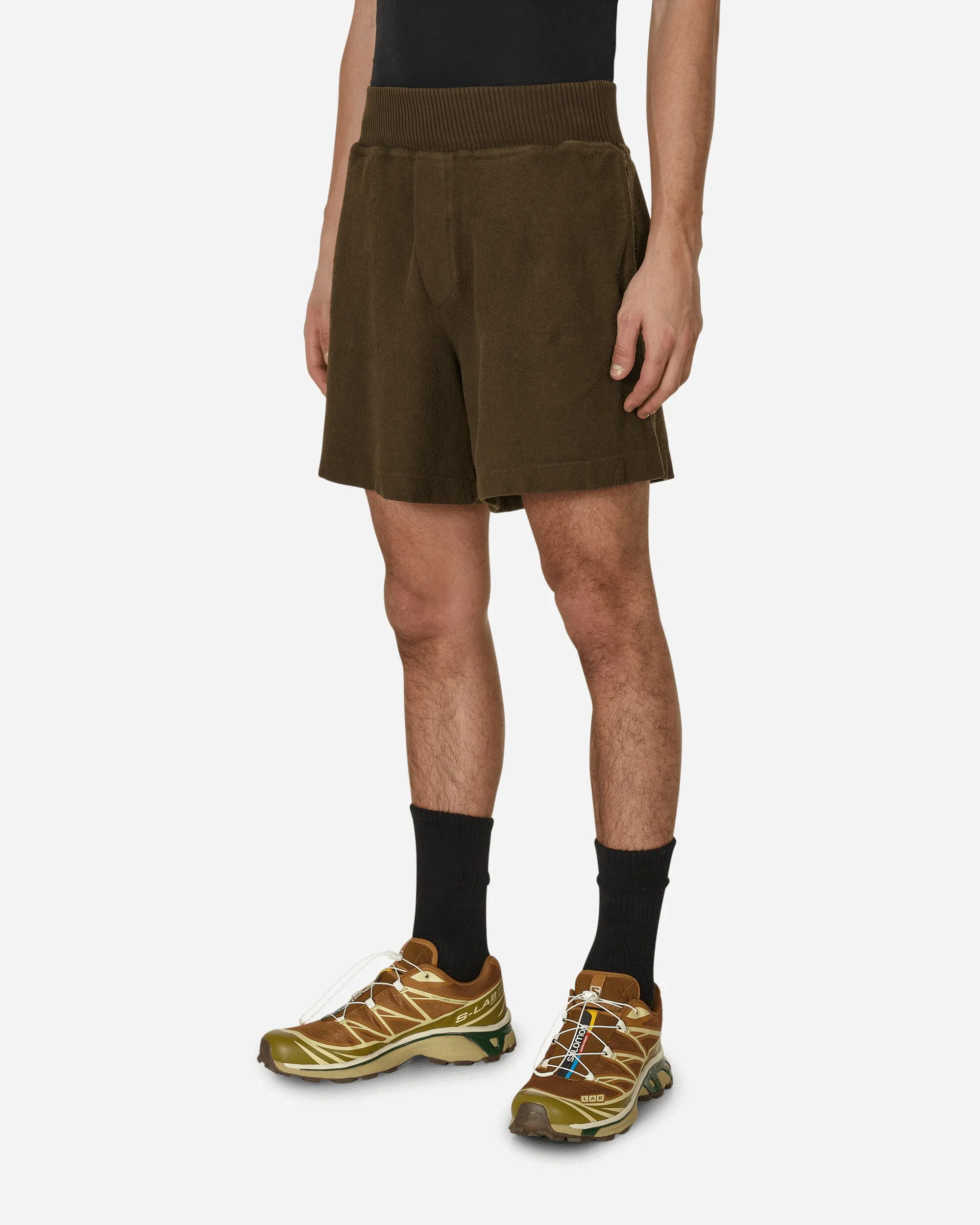 Flogo Shorts Chocolate Upper Tiered Hemming Tagless