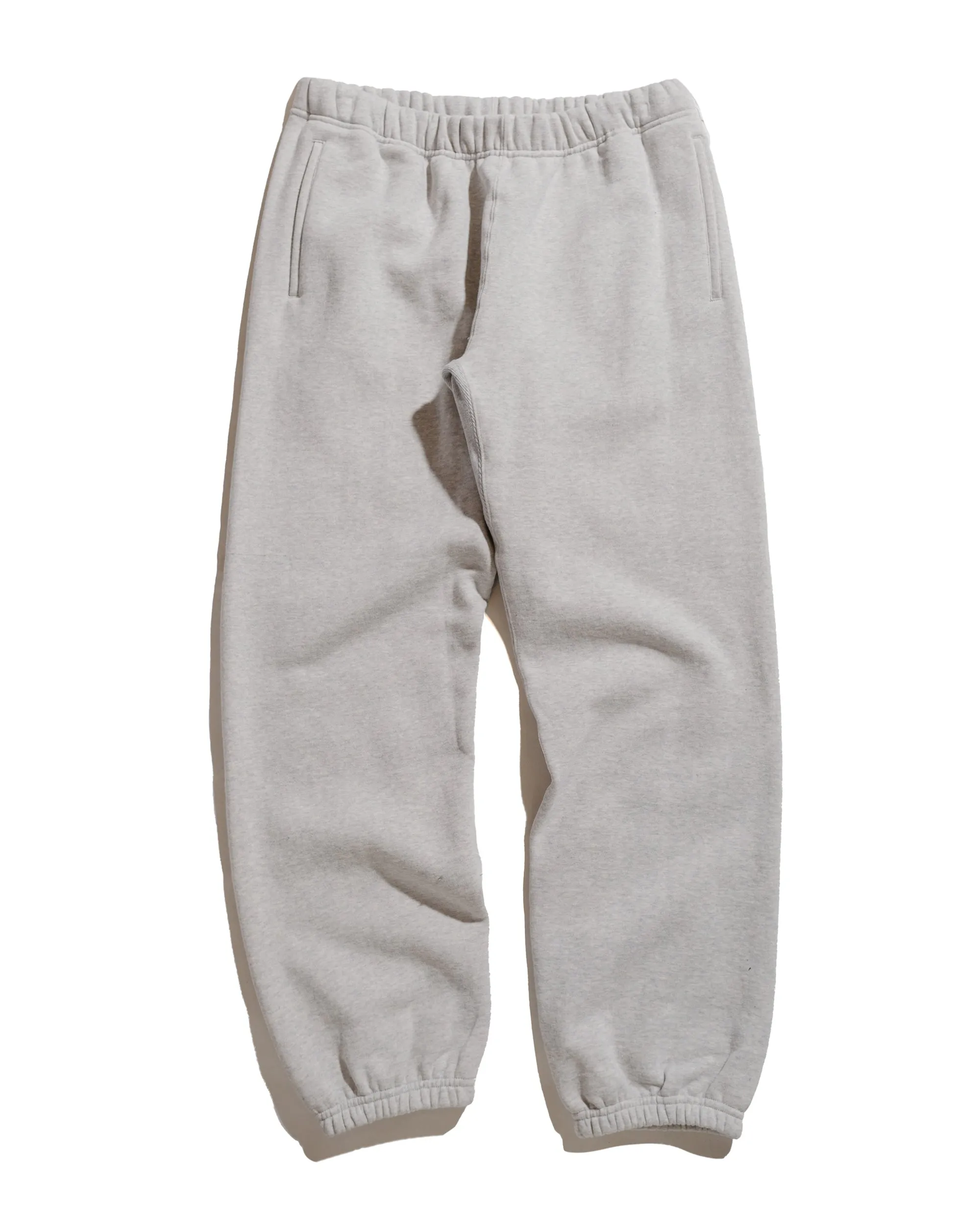 Anti - Endurance The Real Mccoy'S Mc24116 10 Oz. Loopwheel Sweat Pants Snow Gray