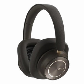 Dali IO-12 Hi-Fi Noise Cancelling Wired & Wireless Headphones (Dark Chocolate) hi-fi unbalanced input,hi-fi signal purity,hi-fi acoustic panel