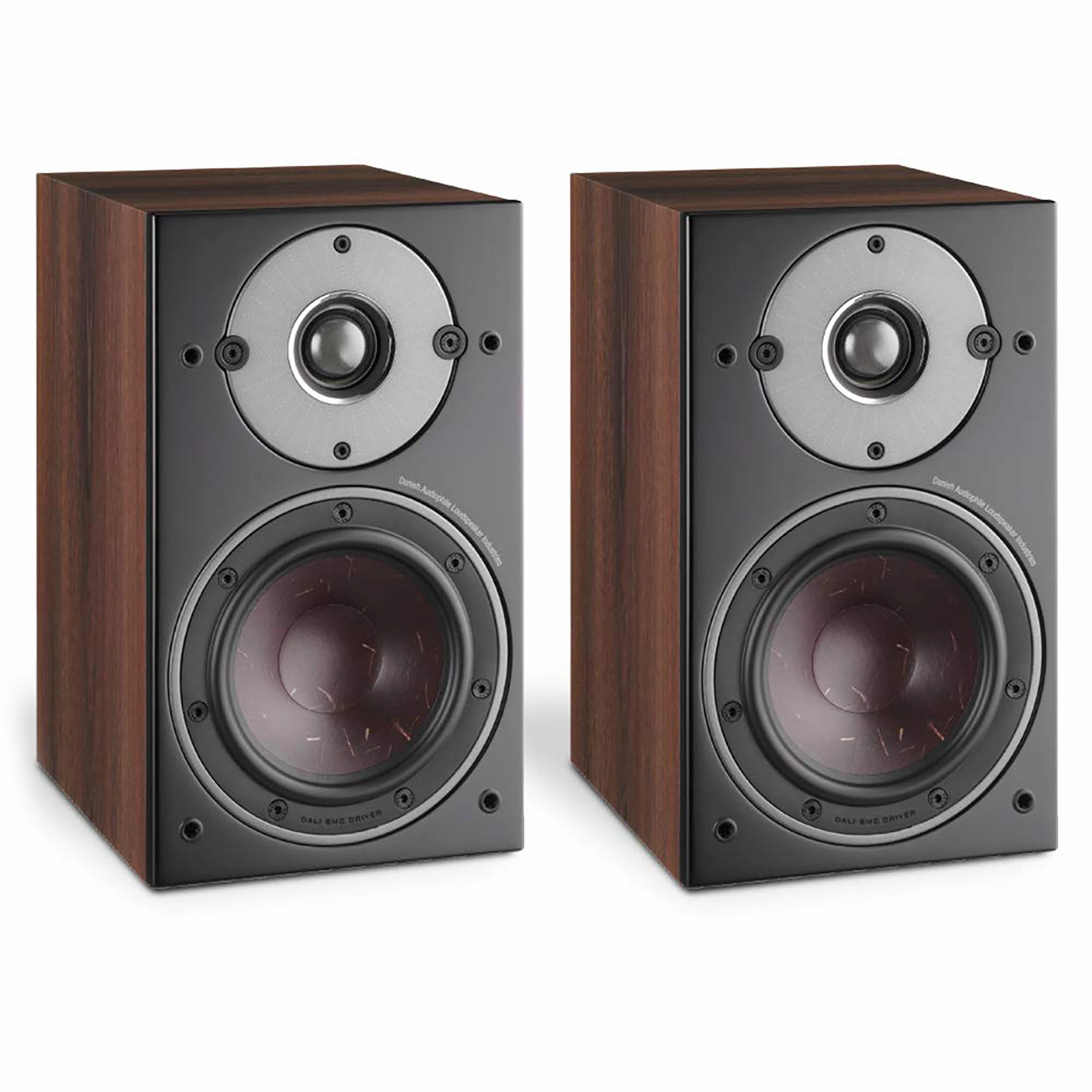 Dali: Oberon 1 Passive Bookshelf Speakers - Dark Walnut (Pair) hi-fi digital music server,hi-fi speaker wall mount,hi-fi amp upgrade