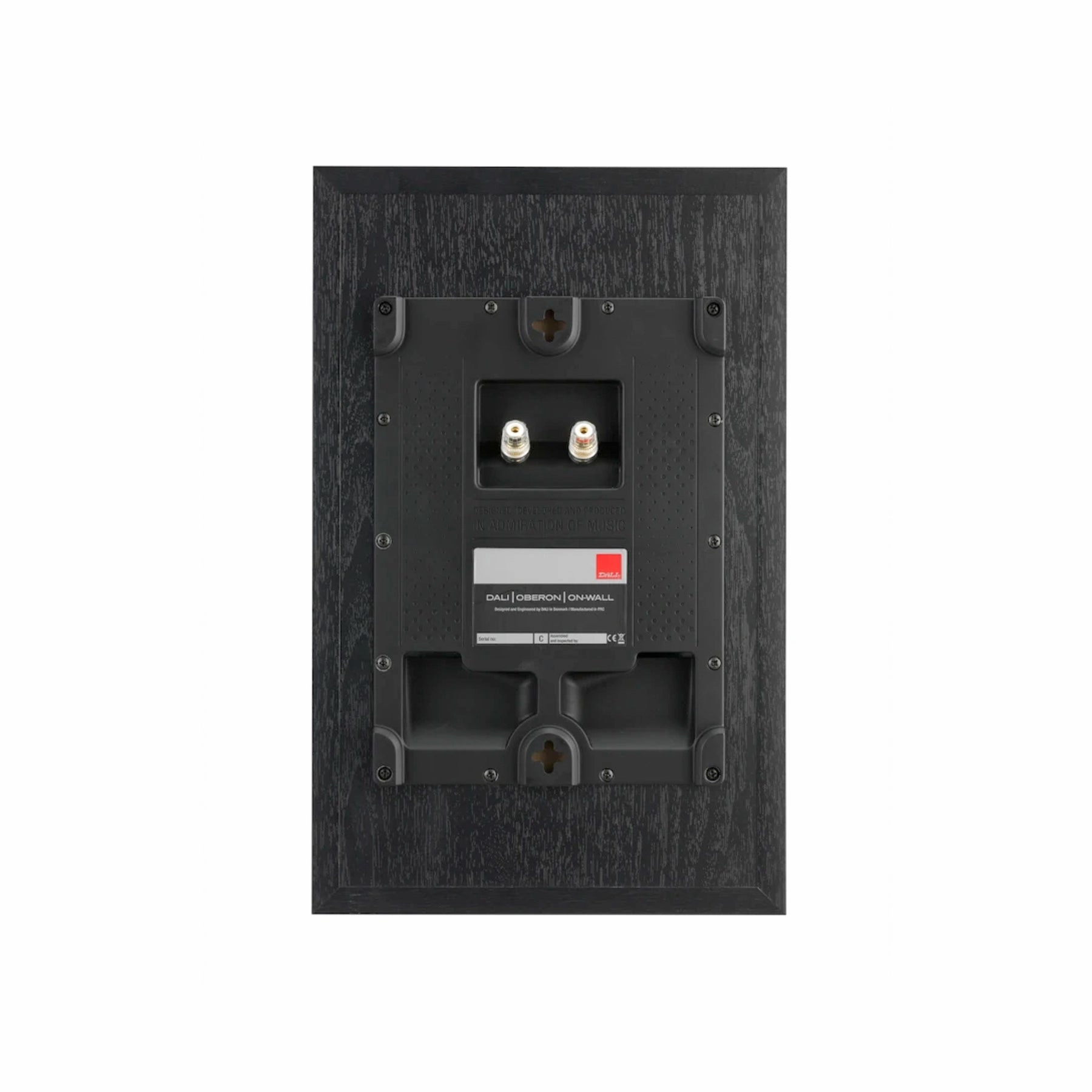 Dali: Oberon On Wall Speaker - Black (Pair)