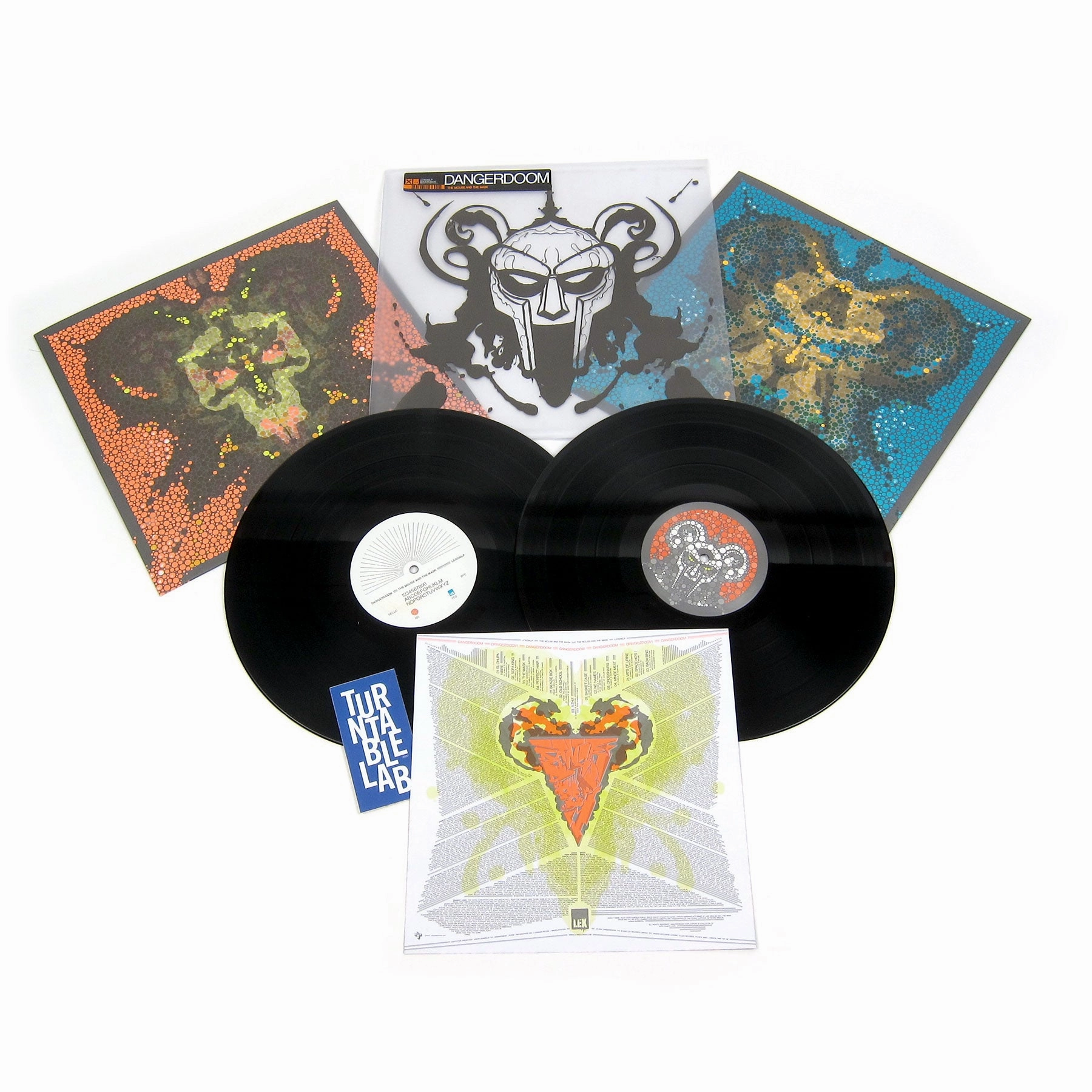 Dangerdoom: The Mouse & The Mask (MF Doom, Dangermouse) Vinyl 2LP
