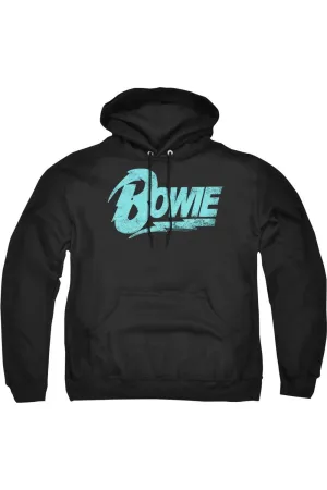 Pull-over à capuche pour adulte avec logo David Bowie
