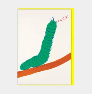 Carte de vœux humoristique David Shrigley Chenille