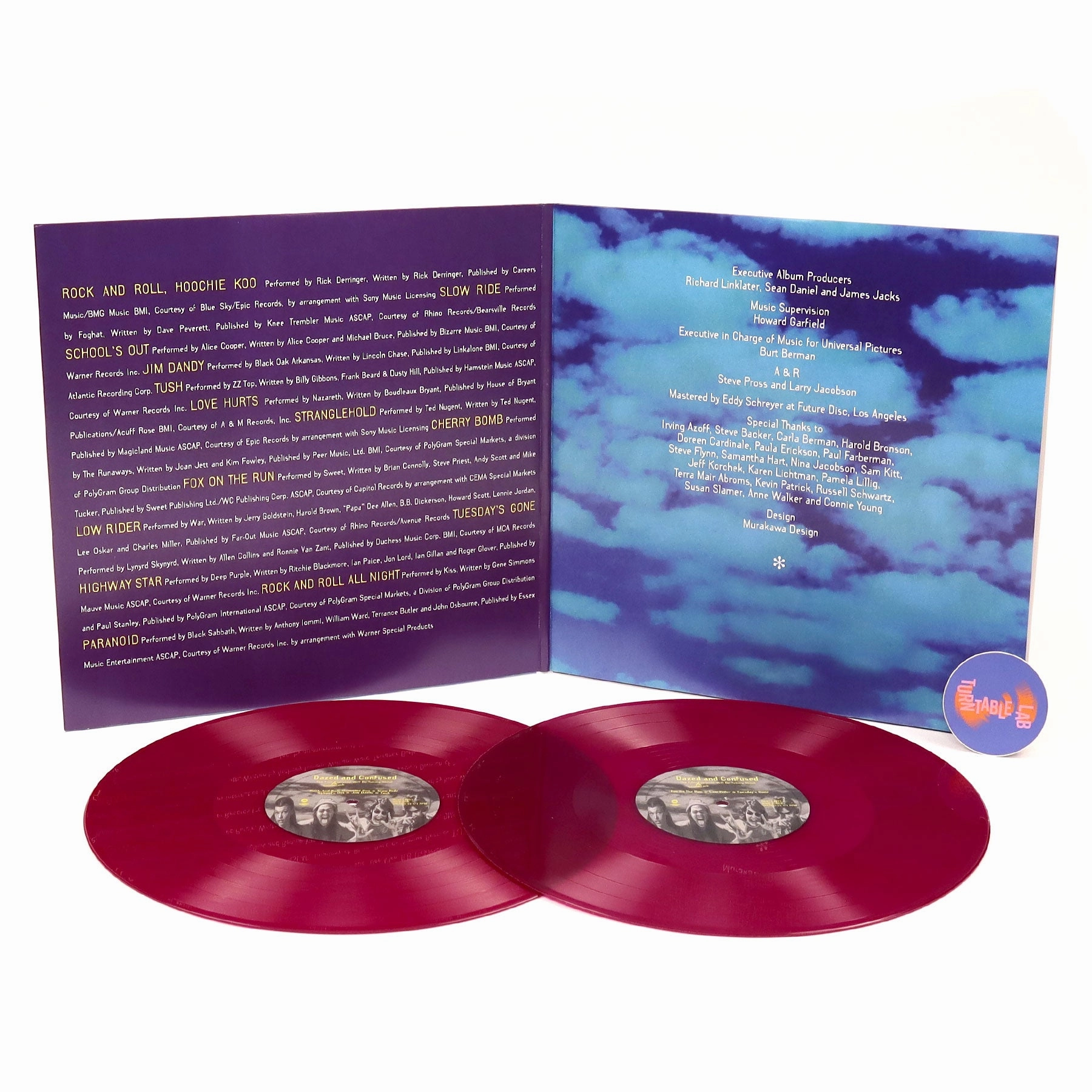 Dazed And Confused: Dazed And Confused Soundtrack (Indie Exclusive Colored Vinyl) Vinyl 2LP