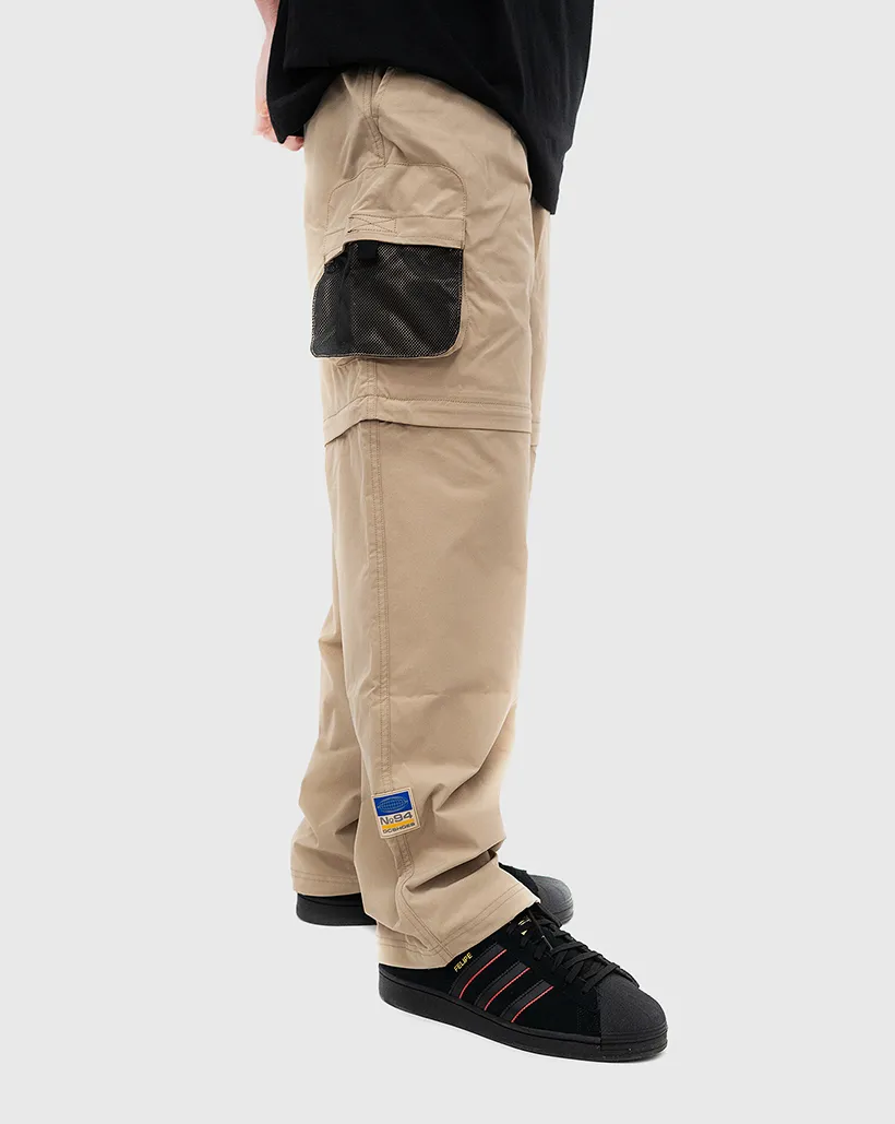 Comfortable European Workwear Design Dc All Terrain Convertible Cargo Pants - Crockery