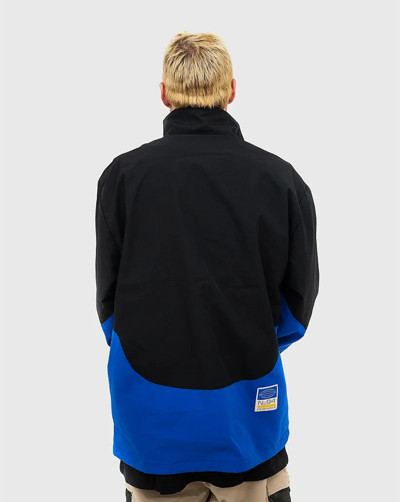 Dc All Terrain Jacket - Black/Blue Comfortable Back Tattoo Sensory Feature
