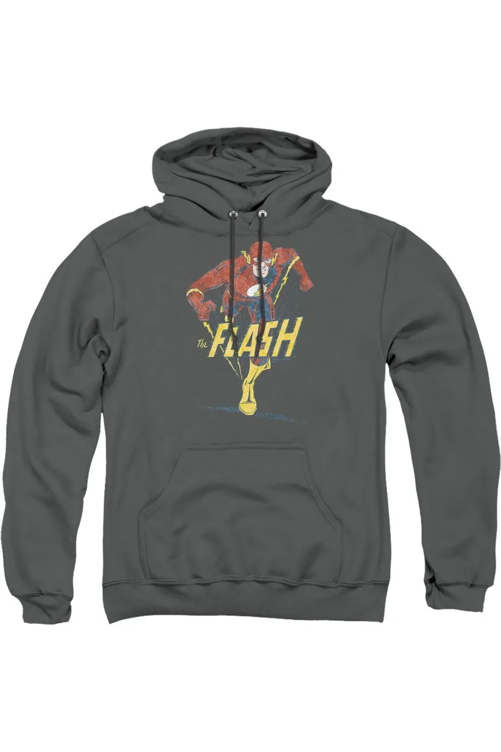 Pull-over à capuche adulte Flash désaturé DC Comics / Sweat à capuche