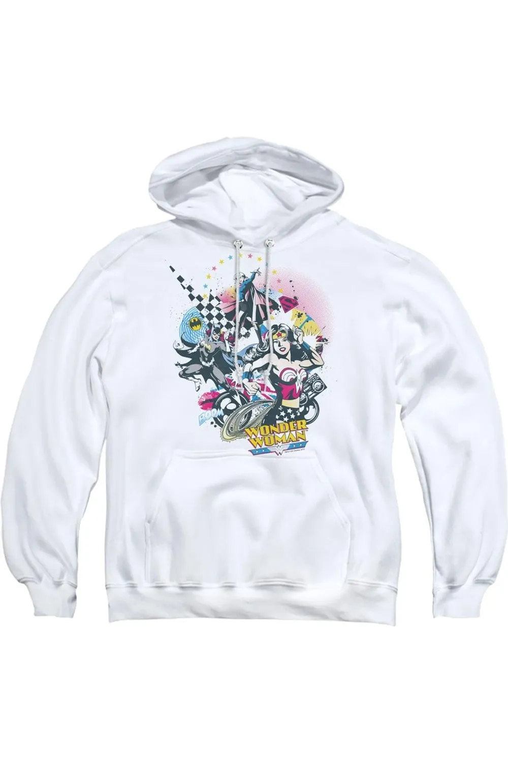 Pull à capuche adulte DC Comics Power Trio / Sweat à capuche