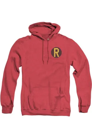 Pull à capuche adulte en molleton avec logo Robin de DC Comics