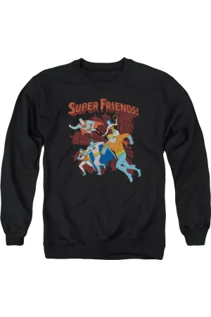 Pull à capuche pour adulte DC Comics Super Running