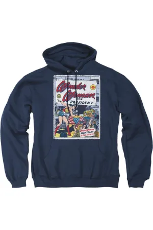 Pull-over à capuche adulte DC Comics Wonder Woman For President