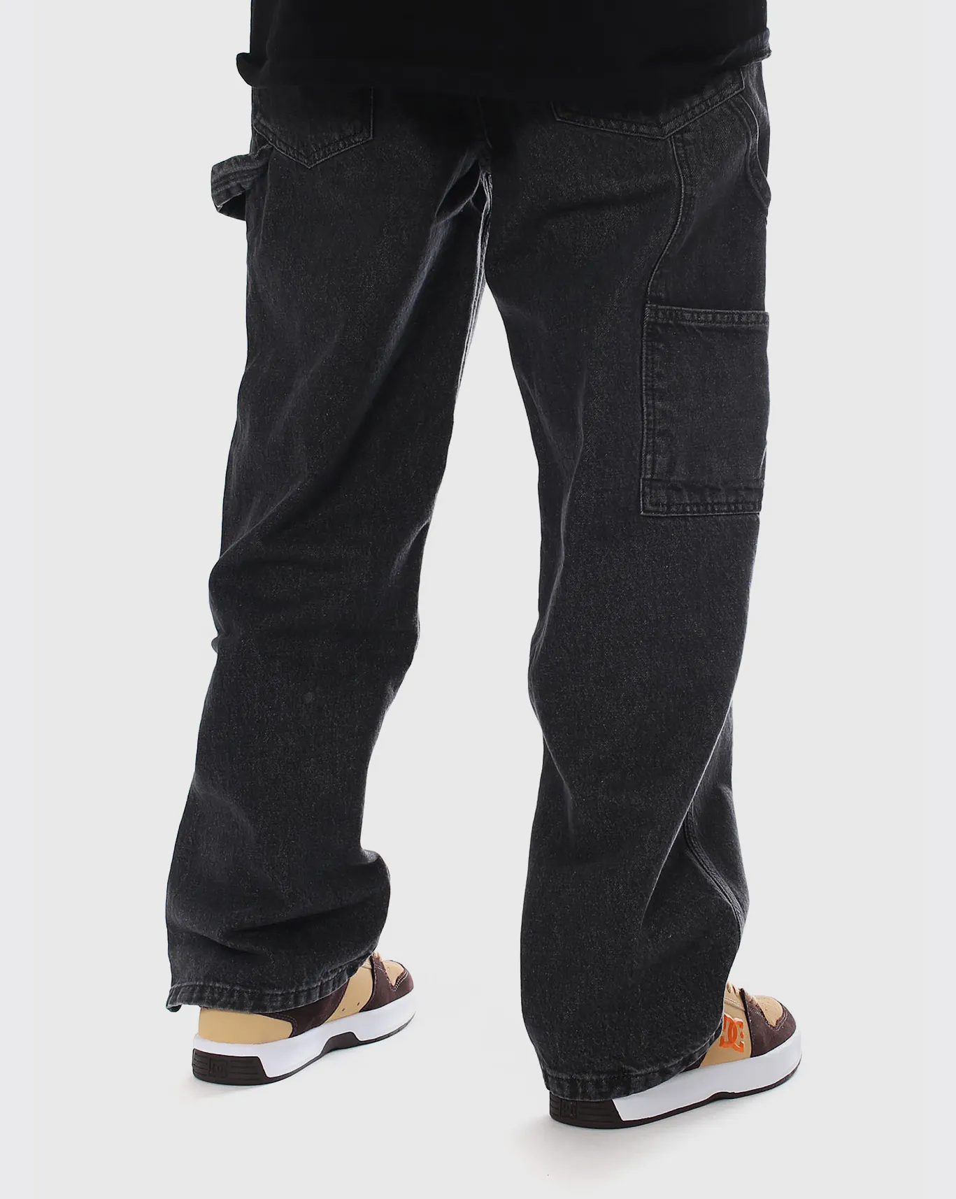 Dc Worker Carpenter Denim Pant - Black - Sale Daily Classic Filling