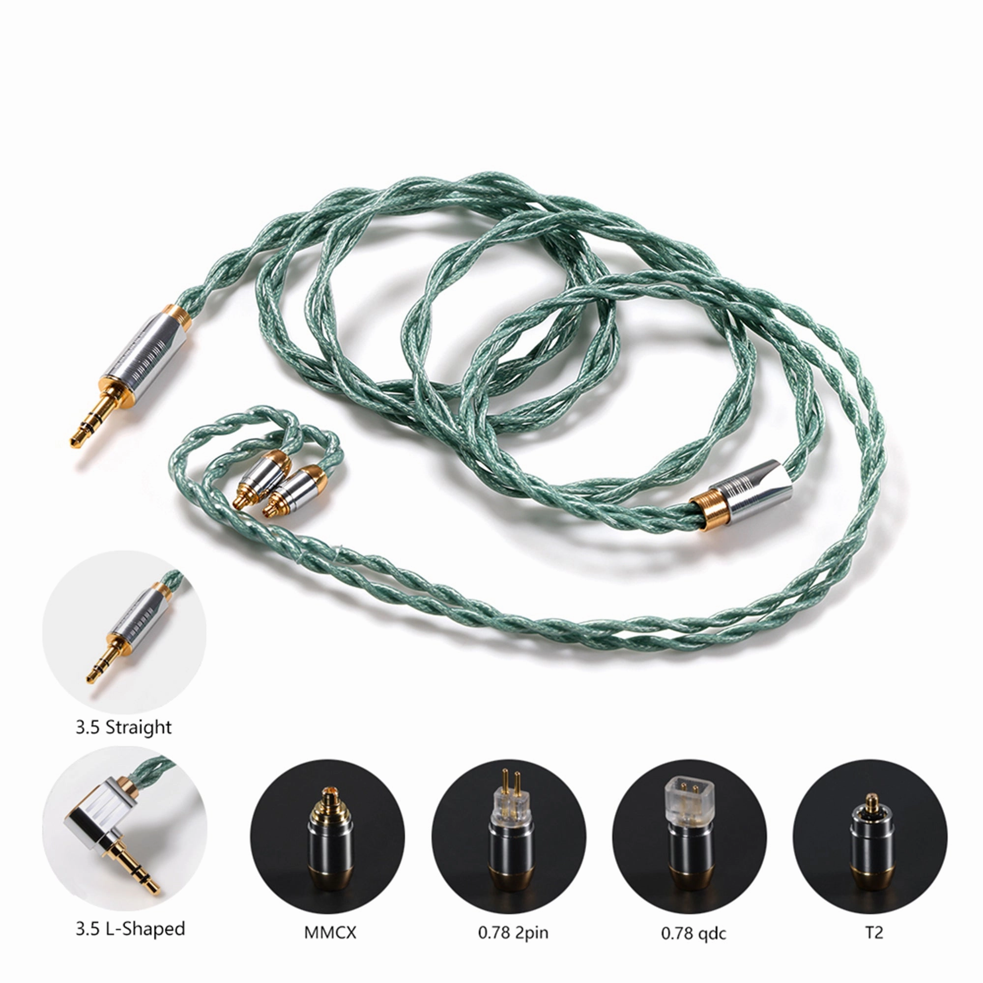 ddHiFi BC125A (Air Ocean) Air Series OCC Earphone Upgrade Cable