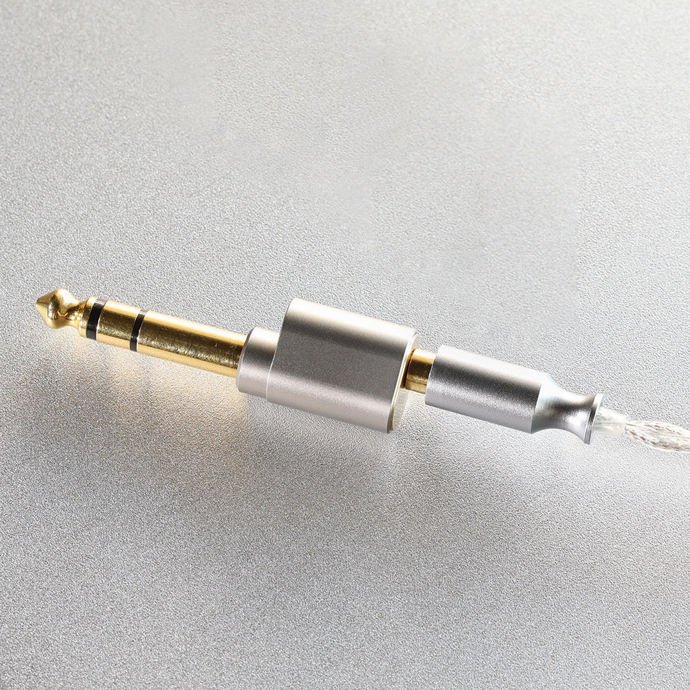ddHiFi DJ65A(AL) 3.5mm Female to 6.35mm Male Adapter (New Aluminium Version)