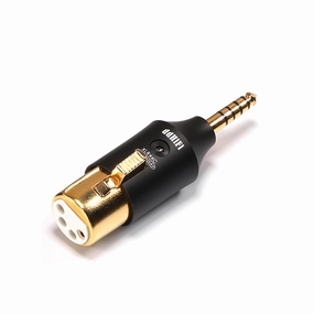 ddHiFi XLR44C XLR 4 Pin to 4.4mm Balanced Adapter hi-fi amplifier board,hi-fi amplifier chassis,hi-fi power transformer