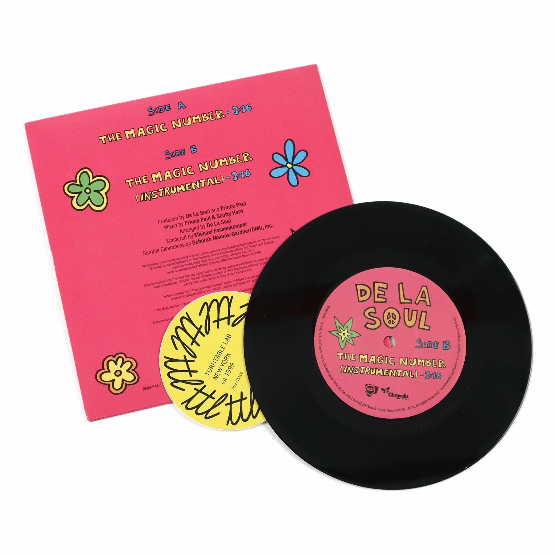 De La Soul: The Magic Number (Indie Exclusive) Vinyl 7"
