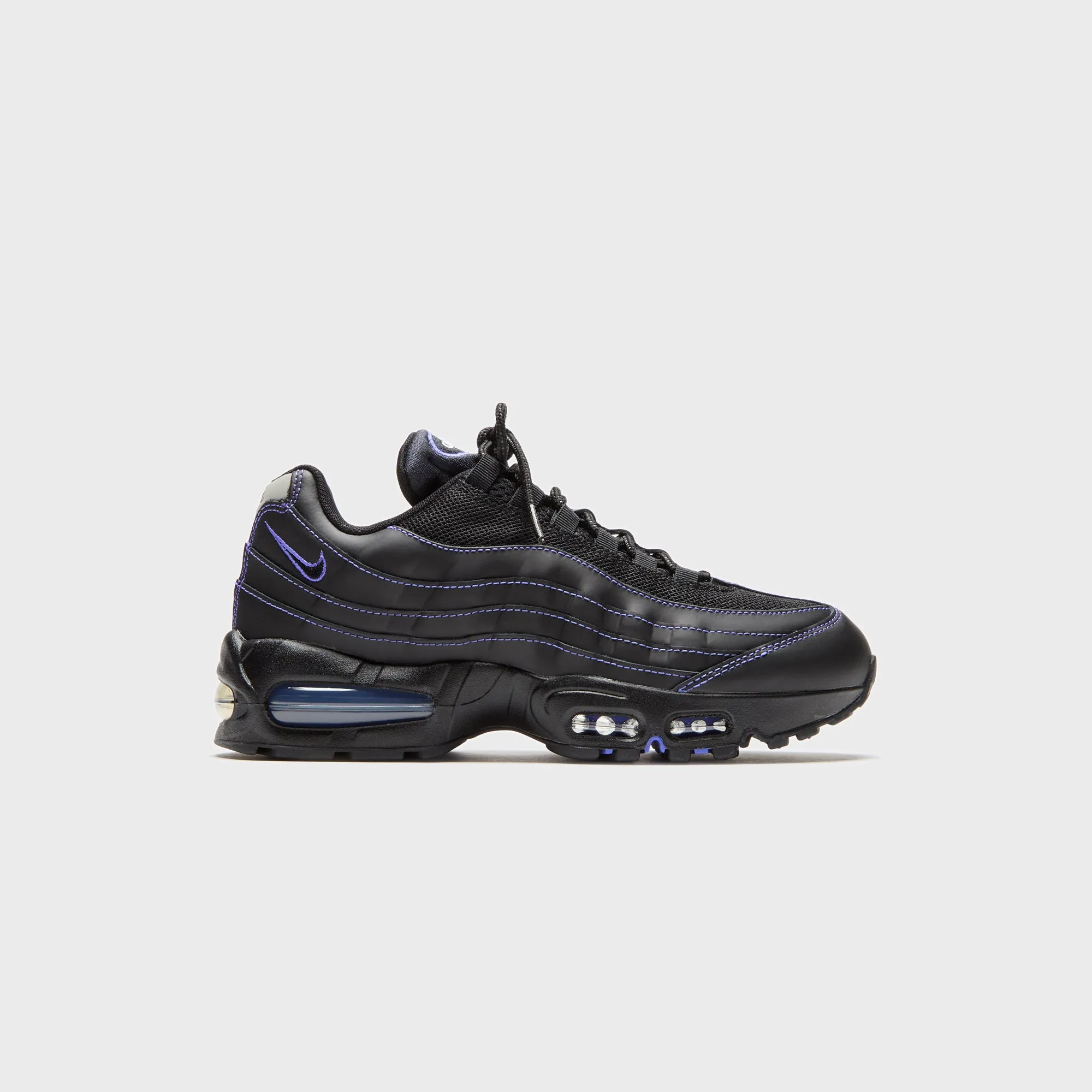 Nike Air Max 95 - Black / Persian Violet / Wolf Grey Easter Sale