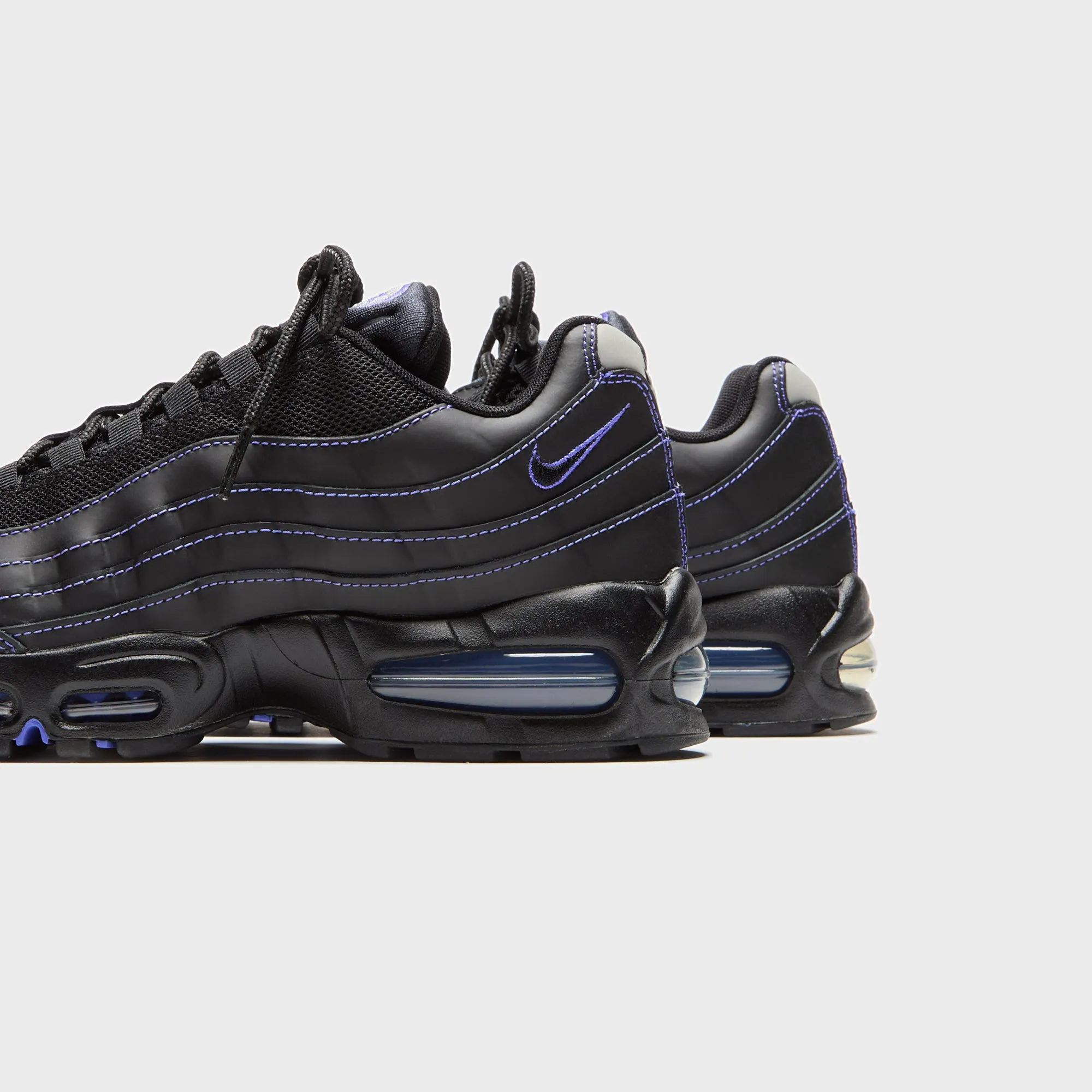 Gear Up and Go Nike Air Max 95 - Black / Persian Violet / Wolf Grey