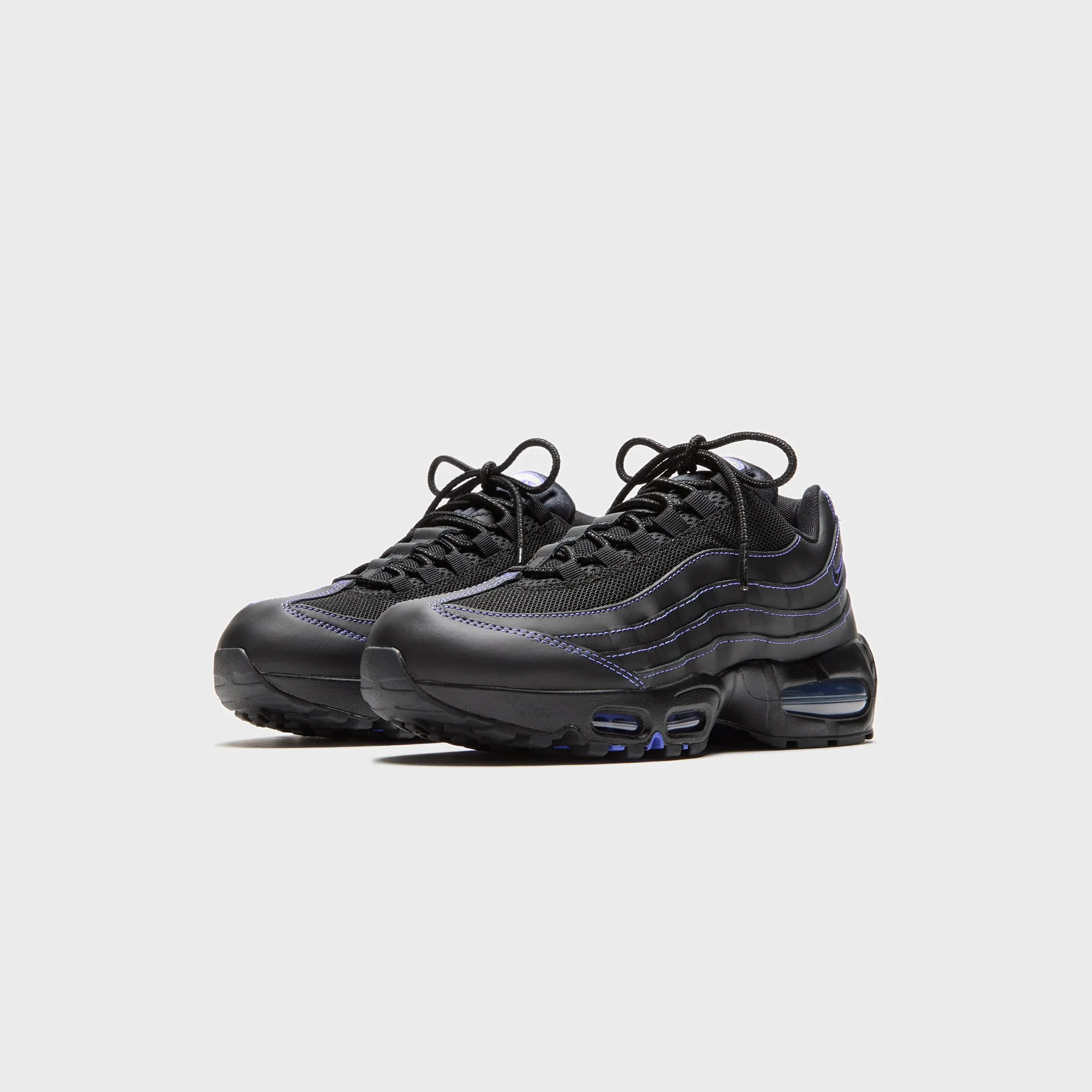 Keep Going Strong Nike Air Max 95 - Black / Persian Violet / Wolf Grey